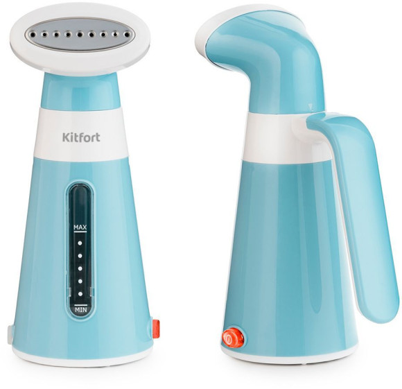 Отпариватель ручной Kitfort КТ-928-3 600Вт бирюзовый/белый Отпариватель ручной Kitfort КТ-928-3 600Вт бирюзовый/белый