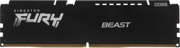 Память DDR5 16GB 6800MHz Kingston KF568C34BBA-16 Fury Beast RGB RTL Gaming PC5-54400 CL34 DIMM 288-pin 1.4В kit single rank с радиатором Ret