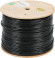 Кабель сетевой FTP 4 пары cat.5E solid 0.51мм CCA 305м черный outdoor