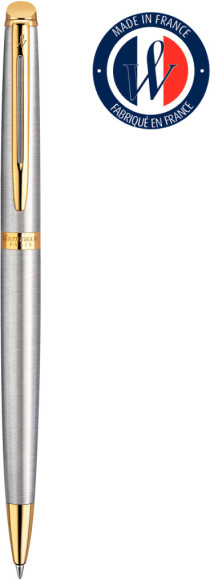 Ручка шариков. Waterman Hemisphere (S0920370) Steel GT M син. черн. подар.кор. Ручка шариков. Waterman Hemisphere (S0920370) Steel GT M син. черн. подар.кор.