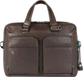 Сумка мужская Piquadro Black Square CA2849B3/TM с отделением для ноутбука 15" темно-коричневая натур.кожа Сумка мужская Piquadro Black Square CA2849B3/TM с отделением для ноутбука 15" темно-коричневая натур.кожа