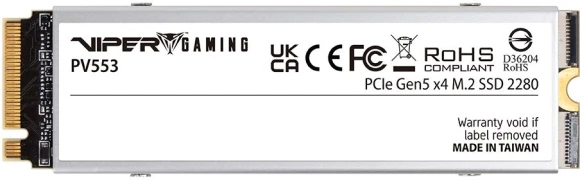 Накопитель SSD Patriot PCIe 5.0 x4 2TB PV553P2TBM28H PV553 M.2 2280