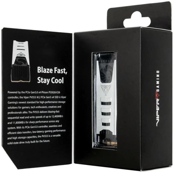 Накопитель SSD Patriot PCIe 5.0 x4 2TB PV553P2TBM28H PV553 M.2 2280