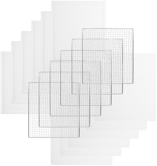 Сушка для фруктов и овощей Kitfort KT-1916 6под. 650Вт черный