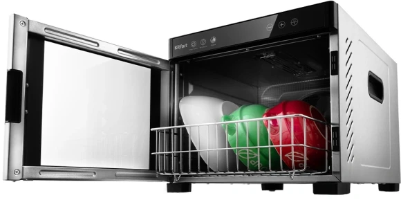 Сушка для фруктов и овощей Kitfort KT-1916 6под. 650Вт черный