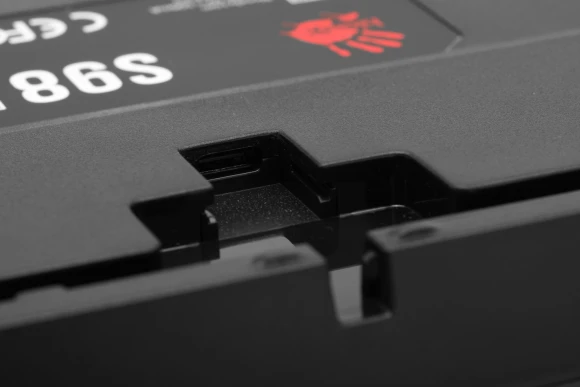 Клавиатура A4Tech Bloody S98 механическая красный USB for gamer LED (SPORTS RED) кабель 1.8м