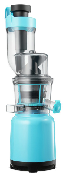 Соковыжималка шнековая Hyundai HY-JS6534 300Вт рез.сок.:1200мл. светло-синий