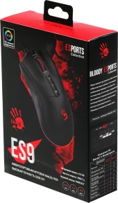Мышь A4Tech Bloody ES9 черный оптическая 6200dpi USB 7but