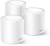 Бесшовный Mesh роутер TP-Link Deco X50 Pro (DECO X50 PRO(3-PACK)) AX3000 100/1000/2500BASE-T белый (упак.:3шт)