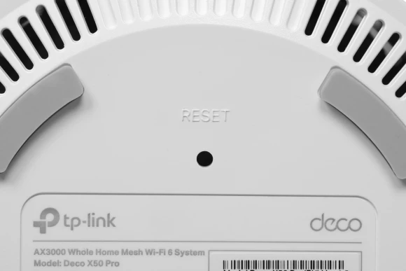 Бесшовный Mesh роутер TP-Link Deco X50 Pro (DECO X50 PRO(3-PACK)) AX3000 100/1000/2500BASE-T белый (упак.:3шт)