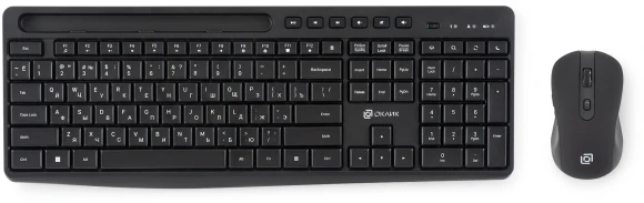 Клавиатура + мышь Оклик S275W клав:черный мышь:черный USB беспроводная slim Multimedia (1993113) Клавиатура + мышь Оклик S275W клав:черный мышь:черный USB беспроводная slim Multimedia (1993113)