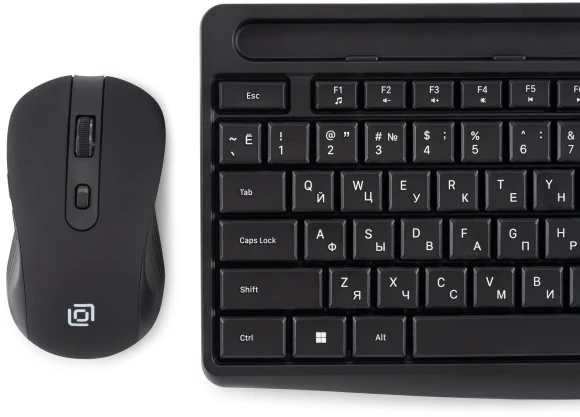Клавиатура + мышь Оклик S275W клав:черный мышь:черный USB беспроводная slim Multimedia (1993113) Клавиатура + мышь Оклик S275W клав:черный мышь:черный USB беспроводная slim Multimedia (1993113)