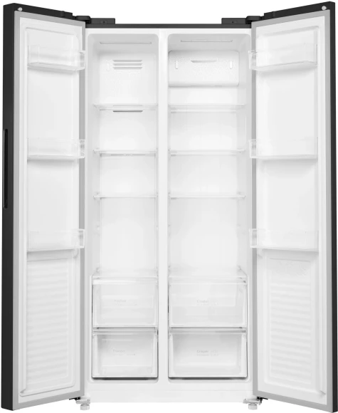 Холодильник Maunfeld MFF177NFBE 2-хкамерн. черный инвертер Холодильник Maunfeld MFF177NFBE 2-хкамерн. черный инвертер