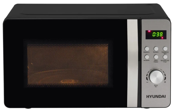 Микроволновая Печь Hyundai HYM-D2074 20л. 700Вт черный/серебристый Микроволновая Печь Hyundai HYM-D2074 20л. 700Вт черный/серебристый