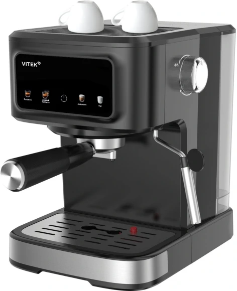 Кофеварка рожковая Vitek VT-CME1500 1100Вт черный