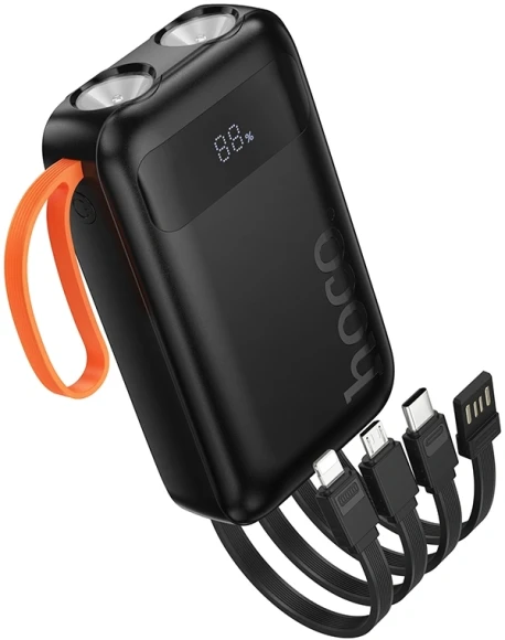 Мобильный аккумулятор Hoco J151 10000mAh 2A черный (53350)