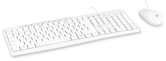 Клавиатура + мышь Оклик S650 клав:белый мышь:белый USB Multimedia (1875257) Клавиатура + мышь Оклик S650 клав:белый мышь:белый USB Multimedia (1875257)