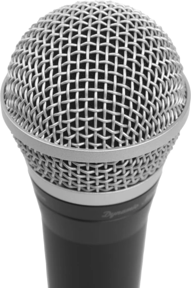 Микрофон проводной Shure PGA48-XLR-E 4.6м черный/серебристый