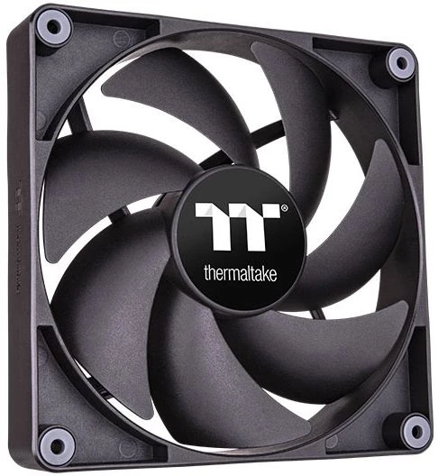 Вентилятор для корпуса Thermaltake CT120 120х120x25 черный 4-pin 25.8дБ (упак.:2шт) (CL-F147-PL12BL-A) Ret Вентилятор для корпуса Thermaltake CT120 120х120x25 черный 4-pin 25.8дБ (упак.:2шт) (CL-F147-PL12BL-A) Ret