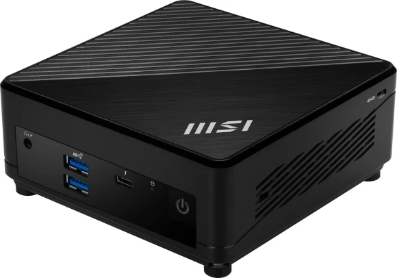Неттоп MSI Cubi 5 12M-067BRU i5 1235U (1.3) Iris Xe без ОС 2.5xGbitEth+1xGbitEth WiFi BT 65W черный (936-B0A811-067)