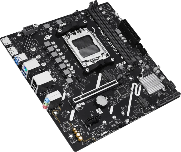 Материнская плата Asus PRIME B840M-R Socket AM5 AMD B840 2xDDR5 mATX AC`97 8ch(7.1) GbLAN RAID+HDMI+DP