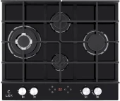 Газовая варочная поверхность Lex GVG 644 T BL черный