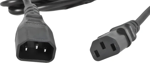 Шнур питания Rem R-10-Cord-C13-C14-3 C13-С14 проводник.:3x1мм2 3м 220В 10А (упак.:1шт) черный