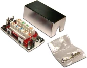 Шкаф коммутационный Lanmaster (TWT-CBWPG-18U-6X6-GY) настенный 18U 600x600мм пер.дв.стекл задн.дв.спл.стал.лист 60кг серый 45кг 902мм