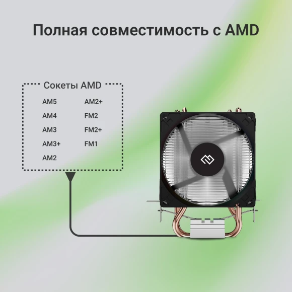Устройство охлаждения(кулер) Digma D-CPC110-PWM1 Soc-AM5/AM4/1200/1700/1851 черный 4-pin 23dB Al+Cu 110W 247gr Ret Устройство охлаждения(кулер) Digma D-CPC110-PWM1 Soc-AM5/AM4/1200/1700/1851 черный 4-pin 23dB Al+Cu 110W 247gr Ret