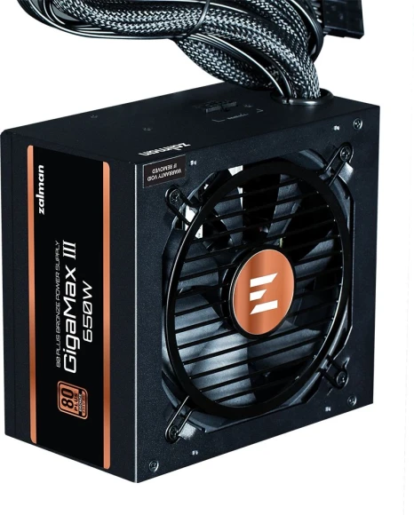 Блок питания Zalman ATX 650W ZM650-GV3 Gen.5 80+ bronze (20+4pin) APFC 120mm fan 6xSATA RTL