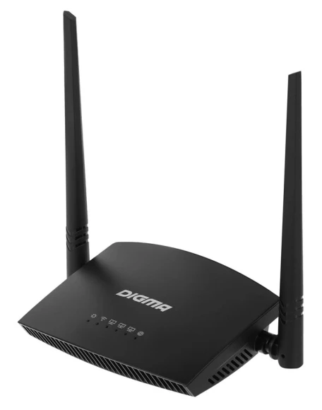 Роутер беспроводной Digma DWR-N301 N300 10/100BASE-TX черный Роутер беспроводной Digma DWR-N301 N300 10/100BASE-TX черный