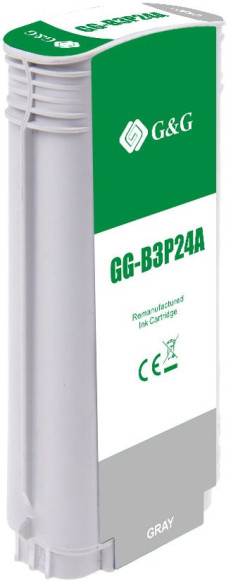 Картридж струйный G&G №727 GG-B3P24A серый (130мл) для HP DJ T920/T1500/T2530 Картридж струйный G&G №727 GG-B3P24A серый (130мл) для HP DJ T920/T1500/T2530