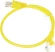 Патч-корд Buro UTP 4 пары cat.5E CCA molded 0.5м желтый RJ-45 (m)-RJ-45 (m) (UTP-5E-0,5M-Y)