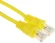 Патч-корд Buro UTP 4 пары cat.5E CCA molded 0.5м желтый RJ-45 (m)-RJ-45 (m) (UTP-5E-0,5M-Y)