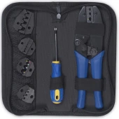 Набор инструментов Cabeus HT-TK-02 для заделки и обрезки черный Набор инструментов Cabeus HT-TK-02 для заделки и обрезки черный