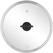 Крышка Rondell Handy RDA-1688 d=28см крыш.прозрачный руч.черная