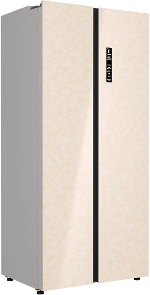 Холодильник Lex LSB525BGID 2-хкамерн. бежевый мрамор инвертер