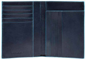 Кошелек мужской Piquadro Blue Square PU1393B2R/BLU2 темно-синий натур.кожа