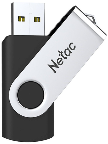 Флеш Диск Netac 64GB U505 NT03U505N-064G-30BK USB3.0 черный/серебристый Флеш Диск Netac 64GB U505 NT03U505N-064G-30BK USB3.0 черный/серебристый
