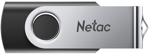 Флеш Диск Netac 64GB U505 NT03U505N-064G-30BK USB3.0 черный/серебристый Флеш Диск Netac 64GB U505 NT03U505N-064G-30BK USB3.0 черный/серебристый