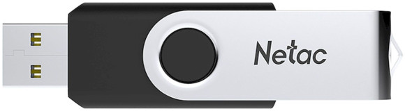 Флеш Диск Netac 64GB U505 NT03U505N-064G-30BK USB3.0 черный/серебристый Флеш Диск Netac 64GB U505 NT03U505N-064G-30BK USB3.0 черный/серебристый