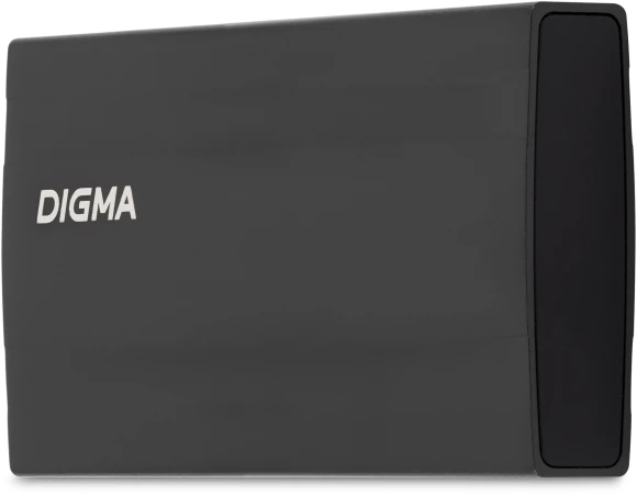 Накопитель SSD Digma USB3.2 Gen2x2 256GB DGSM8256G2MGG MEGA X 1.8" темно-серый