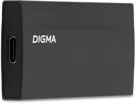 Накопитель SSD Digma USB3.2 Gen2x2 256GB DGSM8256G2MGG MEGA X 1.8" темно-серый