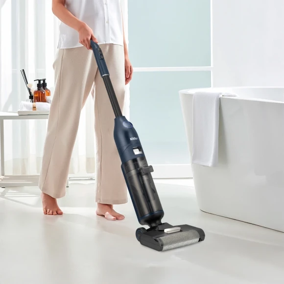 Пылесос моющий Kitfort КТ-5248 120Вт синий/черный Пылесос моющий Kitfort КТ-5248 120Вт синий/черный