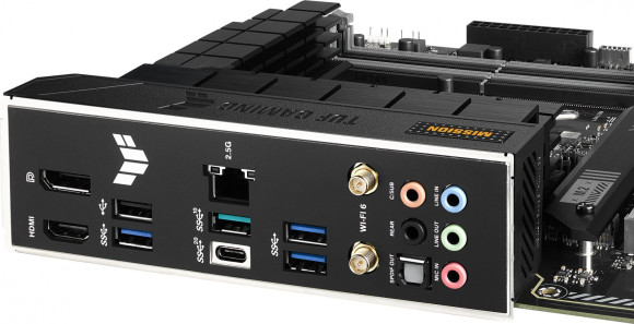 Материнская плата Asus TUF GAMING B760-PLUS WIFI Soc-1700 Intel B760 4xDDR5 ATX AC`97 8ch(7.1) 2.5Gg RAID+HDMI+DP