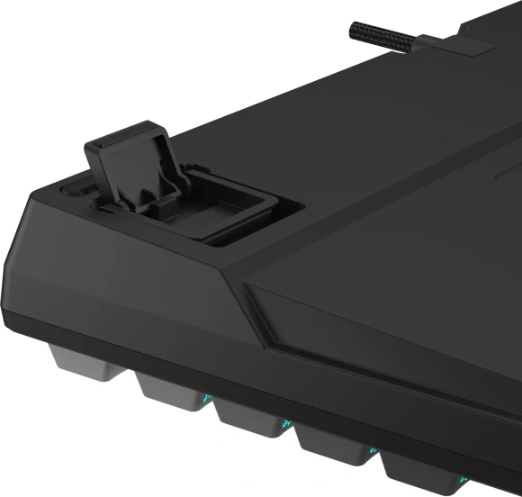 Клавиатура A4Tech MS76 PLUS механическая черный/серый USB Multimedia for gamer LED кабель 1.8м