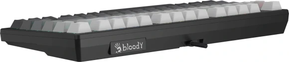 Клавиатура A4Tech MS76 PLUS механическая черный/серый USB Multimedia for gamer LED кабель 1.8м