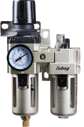 Блок подготовки для пневмоинструмента Fubag FRL 3000 серебристый Блок подготовки для пневмоинструмента Fubag FRL 3000 серебристый