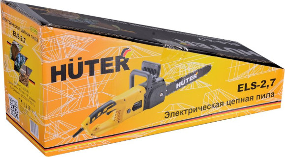 Цепная пила Huter ELS-2,7 от сети 2000Вт дл.шины:16" (40cm) (70/10/16) Цепная пила Huter ELS-2,7 от сети 2000Вт дл.шины:16" (40cm) (70/10/16)