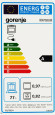 Духовой шкаф Электрический Gorenje BO6735E05X нержавеющая сталь/черный